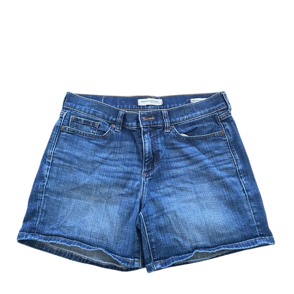 Banana Republic Blue Jean Shorts Classic Denim Style